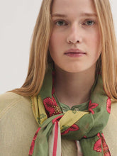 Load image into Gallery viewer, Nice Things Paisley flower sarong scarf Light Mint - CW CW 
