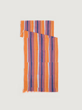 Load image into Gallery viewer, Nice Things Broken stripe long scarf Light Rust - CW CW 
