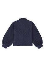 Load image into Gallery viewer, seventy + mochi Heidi quilted jacket Indigo Rinse
