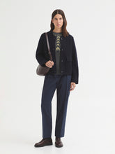 Load image into Gallery viewer, Nice Things Trellis fretwork jumper Mid Grey
