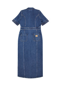 seventy + mochi Maddox denim dress Idaho Vintage