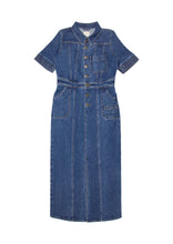 Load image into Gallery viewer, seventy + mochi Maddox denim dress Idaho Vintage
