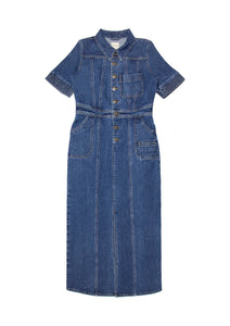 seventy + mochi Maddox denim dress Idaho Vintage