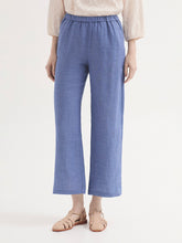 Load image into Gallery viewer, Nice Things Chambray lightweight linen trousers Indigo - CW CW 
