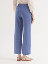 Load image into Gallery viewer, Nice Things Chambray lightweight linen trousers Indigo - CW CW 
