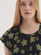 Load image into Gallery viewer, Nice Things Star flower easy dress Navy - CW CW 

