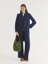 Load image into Gallery viewer, Nice Things Tailored linen coat Indigo Blue - CW CW 
