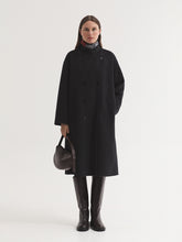Load image into Gallery viewer, Nice Things Double breast wool coat Mid Grey

