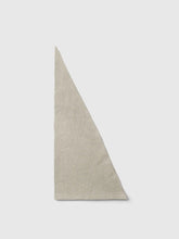 Load image into Gallery viewer, Selected maria narrow cashmere triangular scarf Oatmeal
