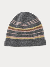 Load image into Gallery viewer, Nice Things Tri colour beanie Mid Grey

