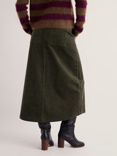 Load image into Gallery viewer, Seasalt Window Wren cord skirt Nori
