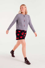 Load image into Gallery viewer, Compañia Fantastica Multi colour button cardigan Grey
