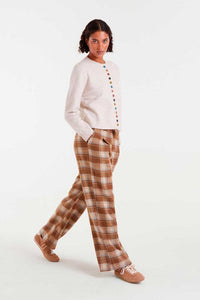 Compañia Fantastica Multi colour button cardigan Ecru