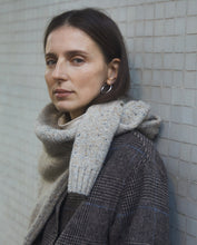Load image into Gallery viewer, Yerse Handmade checked long coat Brown
