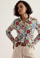 Load image into Gallery viewer, Seasalt Larissa cotton shirt Summer Shadows Chalk - CW CW 

