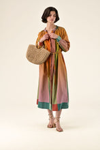 Load image into Gallery viewer, Orfeo Rosario colour woven stripe dress Shiny - CW CW 
