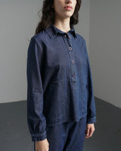 Load image into Gallery viewer, Bibico Mika utility shirt Denim
