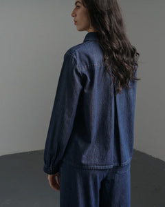 Bibico Mika utility shirt Denim