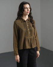 Load image into Gallery viewer, Bibico Hanna bib shirt Flannel Check
