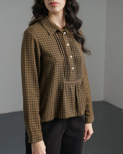 Bibico Hanna bib shirt Flannel Check