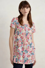 Load image into Gallery viewer, Seasalt Busy Lizzzie tunic Flowery Painting Chalk
