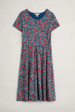 Load image into Gallery viewer, Seasalt April dress Reed Flower Raincloud
