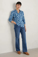 Load image into Gallery viewer, Seasalt 3/4 Embrace shirt Flower Meadow Blue Fog
