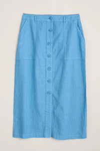 Seasalt rosewell Farm skirt Sea Blue