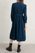 Load image into Gallery viewer, Seasalt Rose cottage printed cord midi dress Patchwork Ditsy Maritime
