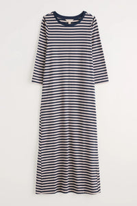 Seasalt 3/4 Ivey dress Mini Cornish Hessian Maritime