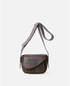 Biba BLT2L Blunt cross body bag Chocolate