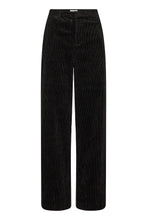 Load image into Gallery viewer, Part Two Clarisse corduroy trousers Black
