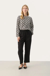 Part Two Jodi classic tencel trouser Black