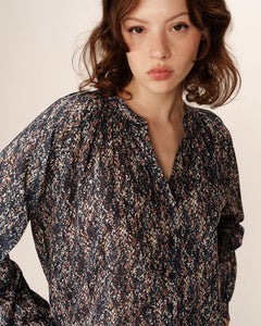 Grace & Mila Platane Abstract print blouse