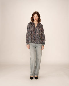 Grace & Mila Platane Abstract print blouse