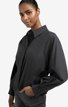 Load image into Gallery viewer, YAYA Batwing blouse with angled seams Oyster Black
