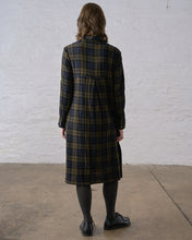Load image into Gallery viewer, Bibico Alexa big check shirt dress Ink Olive
