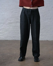 Load image into Gallery viewer, Bibico Margate trousers Black Denim
