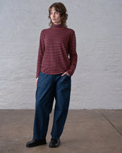 Load image into Gallery viewer, Bibico Lorren denim trousers Deep Blue
