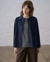 Load image into Gallery viewer, Bibico Marcia relaxed jacket Denim Dark Indigo
