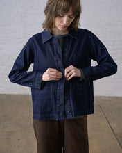 Load image into Gallery viewer, Bibico Marcia relaxed jacket Denim Dark Indigo
