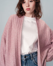 Load image into Gallery viewer, Grace &amp; Mila Nando jacquard cardigan Rose
