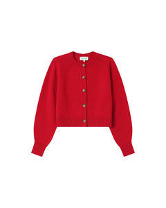 Grace & Mila Sanders cropped cardigan Rouge