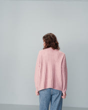 Load image into Gallery viewer, Grace &amp; Mila Nando jacquard cardigan Rose
