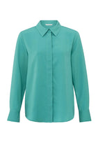 Load image into Gallery viewer, YAYA Classic Lyocell shirt Lagoon Blue
