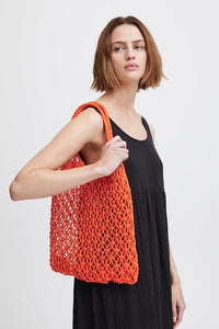 Ichi Cabli string bag Coral Rose