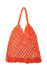 Ichi Cabli string bag Coral Rose