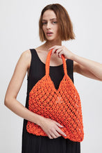 Load image into Gallery viewer, Ichi Cabli string bag Coral Rose
