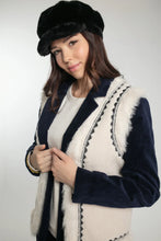 Load image into Gallery viewer, Nooki Dannika embroidered gilet Cream

