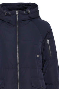 Ichi Bunala down padded jacket Dark navy